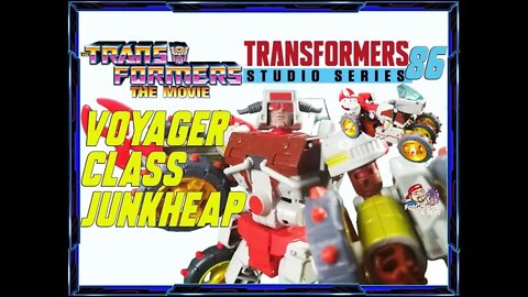 ⚠️🛵[IMPERDÍVEL]Transformers Studio Series 86 Voyager Class Junkheap
