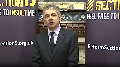 Rowan Atkinson’s Brilliant 2012 Address Defending Freedom of Speech in the UK