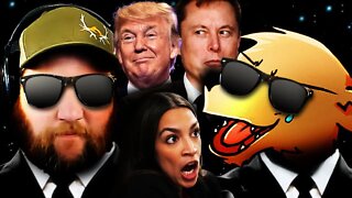 Elon CRUSHES AOC, Donald Trump RETURNS To Twitter, Identifying As Paralyzed & More w/Bearing!