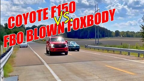 FBO fox body, FBO BLOWN fox body, vs. COYOTE F150 *DIG & ROLL