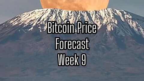 Week 9 Bitcoin Price Forecast