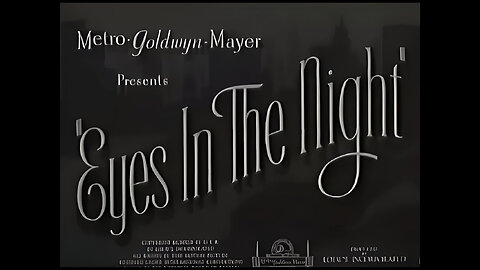 Eyes In the Night | Full Movie | HD Version