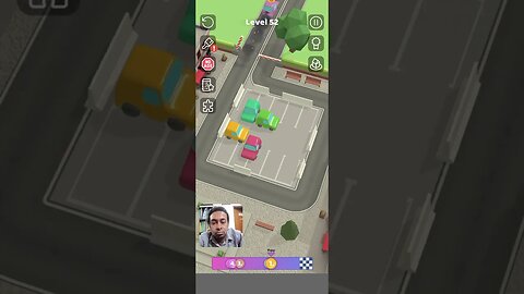 Parking Jam 3D Level 52 #shorts #gameday #gamers #parkingjam3d #game #gameplay