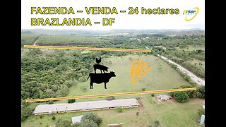 VENDA - Fazenda 24 hectares #Brazlandia #DF #fazenda #df #sitio #chacara #venda #brasilia #rural