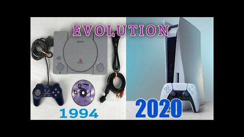 Playstation evolution || playstation logo and console evolution