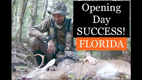 Opening Day Success!!! Florida PUBLIC LAND Deer Hunting
