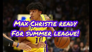 Max Christie Ready For A Breakout Season in 2023-2024