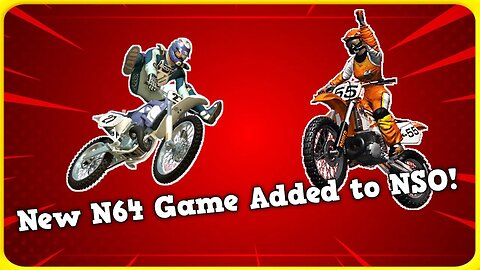 Excitebike 64 Added to Nintendo Switch Online