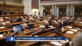 Wisconsin republicans propose $250 million tax cut