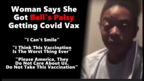 A Nurse Got The Jab And Bell's Palsy. We Are Not Crazy!!
