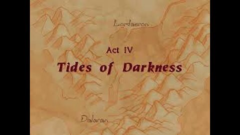 Warcraft 2 The Tides of Darkness (act 4 The tides of darkness) the tomb of Sargeras