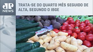 Puxado pelos alimentos, IPCA sobe pelo quarto mês seguido e tem alta de 0,53% em janeiro