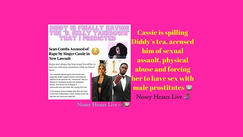 CASSIE FINALLY SPILLED THE BEANS ON DIDDY ☕️