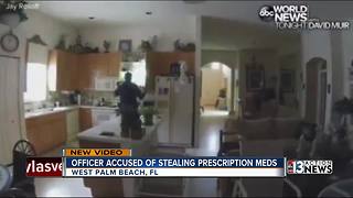 Video shows officer stealing medication