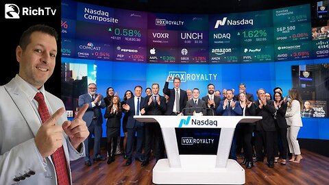 Vox Royalty Corp. rings the BELL at the NASDAQ | CEO Kyle Floyd | (TSXV: VOX) (NASDAQ: VOXR)