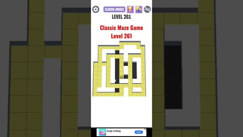 Classic Maze Game Level 261. #shorts