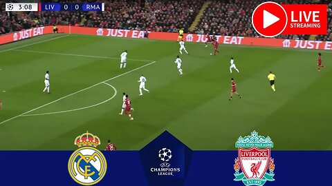 LIVE • REAL MADRID vs. LIVERPOOL FC | CHAMPIONS LEAGUE 2023 | Live Stream Full Match [PES 21]