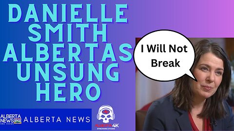 Danielle Smith is Albertas hero & is the real success story during our election that isn't mentioned