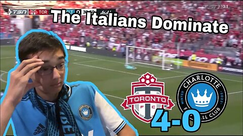 CLTFC FAN REACTS TO TORONTO FC (4) vs CHARLOTTE FC (0)