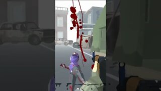 Zombie shooter! Another one I admit. It's satisfying. Not a retro games #shorts