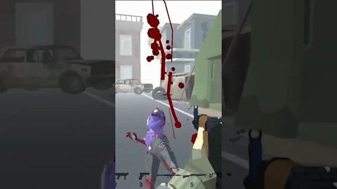 Zombie shooter! Another one I admit. It's satisfying. Not a retro games #shorts