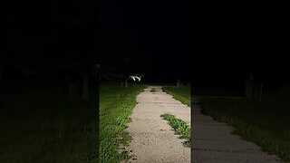 Midnight Madness Discus Throw practice at the Farm 🌳 🚜, Crazy 🤪 old man