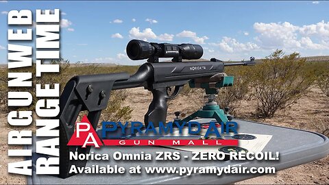 Norica Omnia ZRS .22 - Zero Recoil System Breakbarrel -This Changes EVERYTHING!