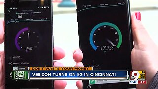Verizon flips the switch on 5G service in Cincinnati