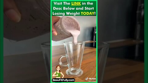 Healthy Breakfast Shake For The Besties On The Weight Loss Journey #weightloss #tiktok #diet #shorts