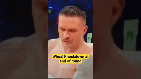 1st KD at end of 8th!! #boxing #boxingcommentary #boxingfight #proboxing