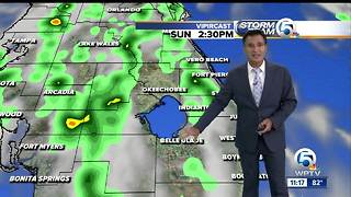 Saturday night weathercast