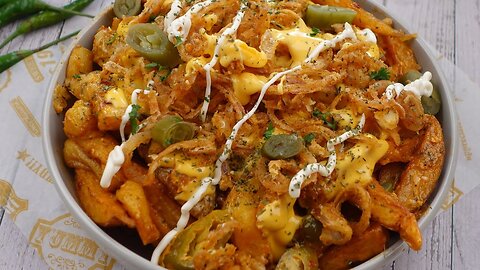 Masala Loaded Fries By Recipes Of The World| GM Recipes ✅