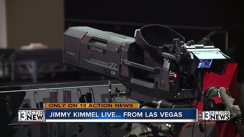 First Look: Jimmy Kimmel speaks with 13 Action News