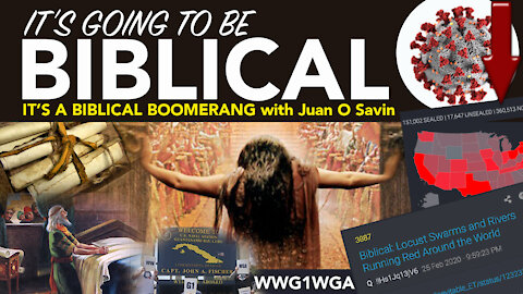 It’s going to be Biblical - Boomerang from then to NOW by Juan O Savin (PREQUEL TO PATRIOTS PURIM)
