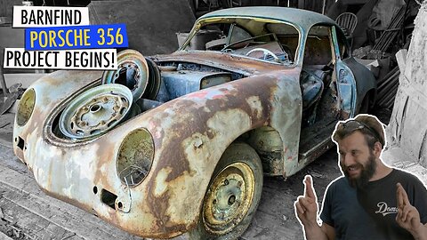 BarnFind Porsche 356 Project Begins Porsche 356 Restoration Episode 1