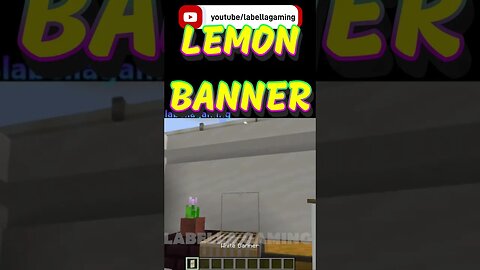 Lemon Banner | Minecraft