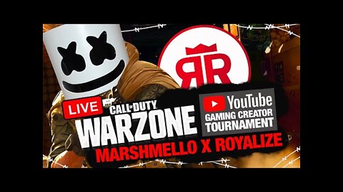 Marshmello + Royalize Call of Duty Duos Win $100,000 YouTube Charity WARZONE Tournament #war #guns