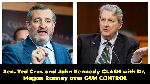 MUST WATCH: Senators Ted Cruz and John Kennedy CLASH with Dr. Megan Ranney over GUN CONTROL