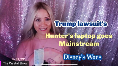 Hunter's Laptop,Trumps Lawsuit, DISNEY'S WOES