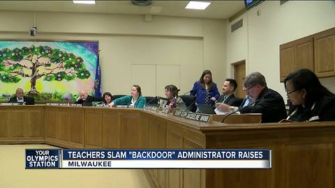 Teachers outraged by 'hidden' raises for Milwaukee Public School administrators