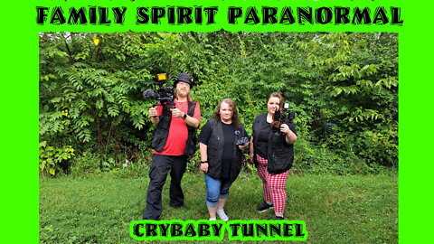 PARANORMAL INVESTIGATION AT CRYBABY TUNNEL