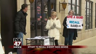 Campaign to recall Jackson County sheriff underway
