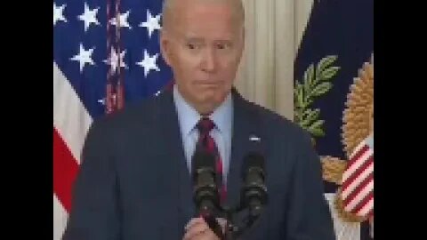 Joe Biden Farts at press conference