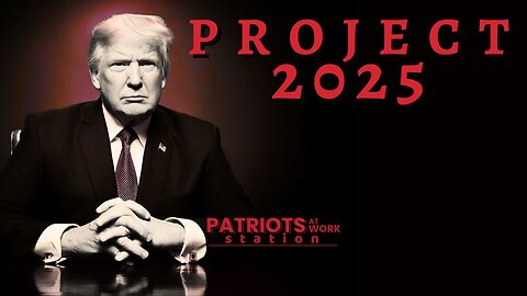 Project 2025? || America First || MAGA || Classic Rock || Patriots At Work Station