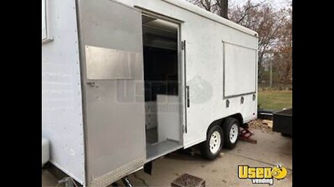 Refurbished - 2000 8' X 16' Haulmark Food Concession Trailer with Pro-Fire System for Sale in Iowa