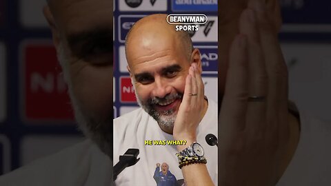 'A fan asked me to make a substitution! I asked him which one!' | Pep Guardiola