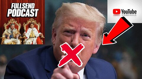 YouTube REMOVES Donald Trump Interview With The Full Send Podcast & Nelk Boys! Big Tech STRIKES!