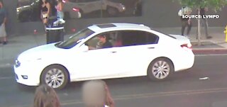 Las Vegas police looking for driver they say robbed a woman waiting for rideshare