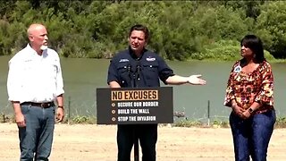 Presidential Candidate Ron DeSantis in Eagle Pass
