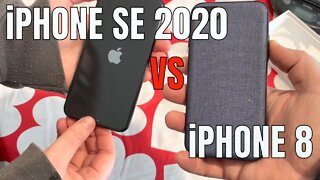 iPhone SE 2020 Vs Iphone 8: Unboxing and Review